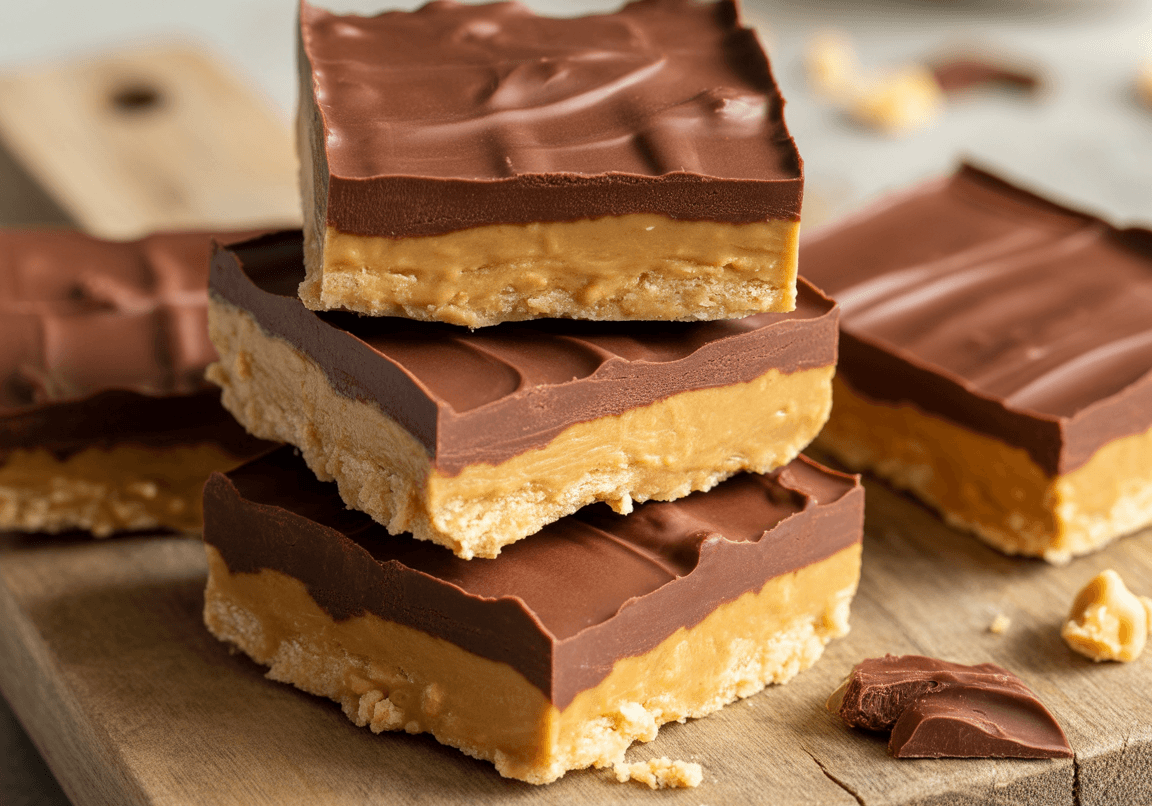 Keto Chocolate Peanut Butter Bars