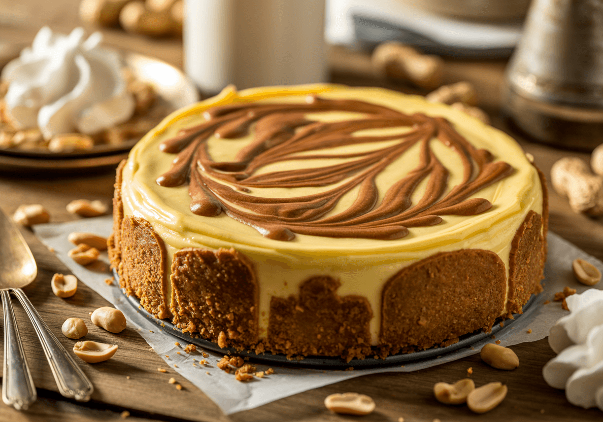 Keto Peanut Butter Cheesecake (Low-Carb, No-Bake Option)
