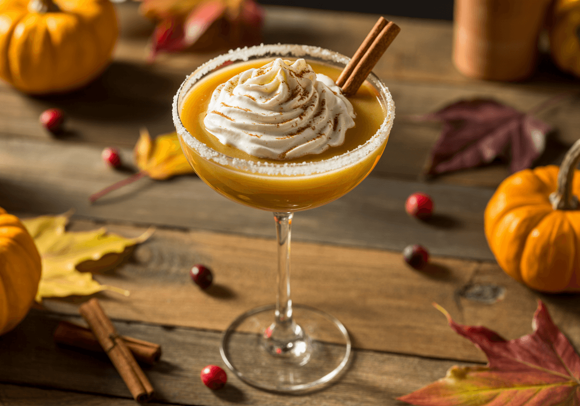 Keto Pumpkin Pie Martini (Low-Carb Thanksgiving Cocktail)