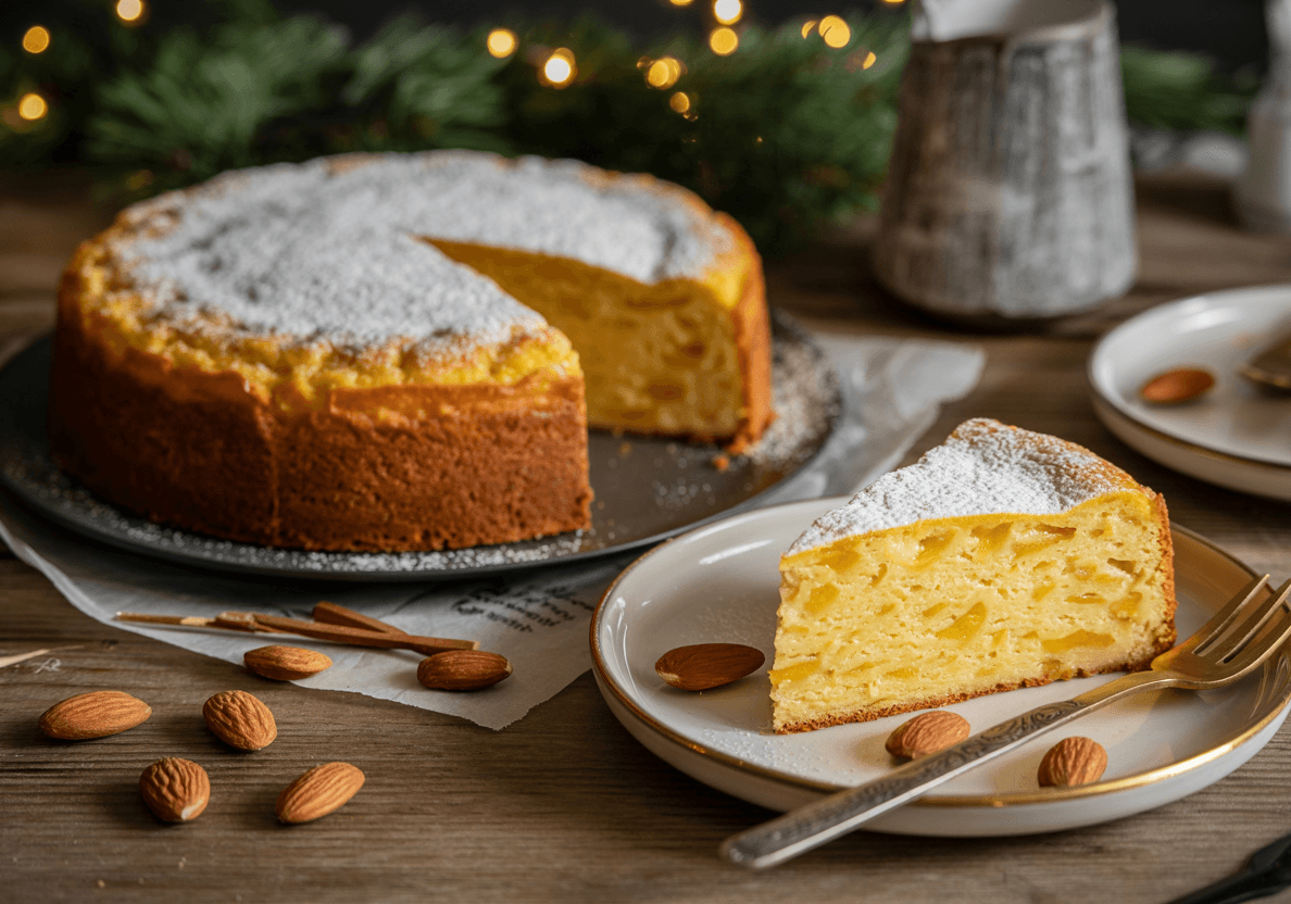 Keto Saffron Almond Cake – Buttery, Moist & Holiday-Perfect