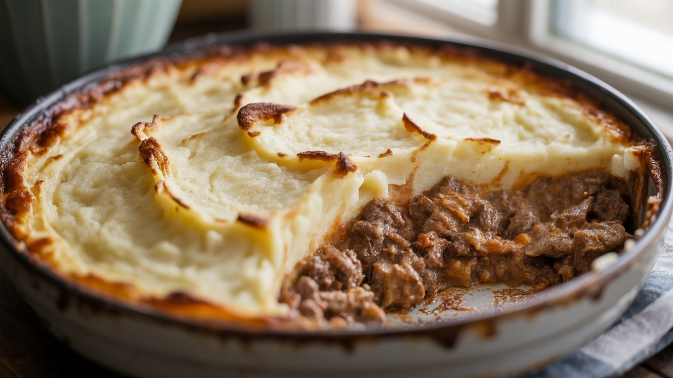 Keto Shepherd’s Pie with Cauliflower Mash