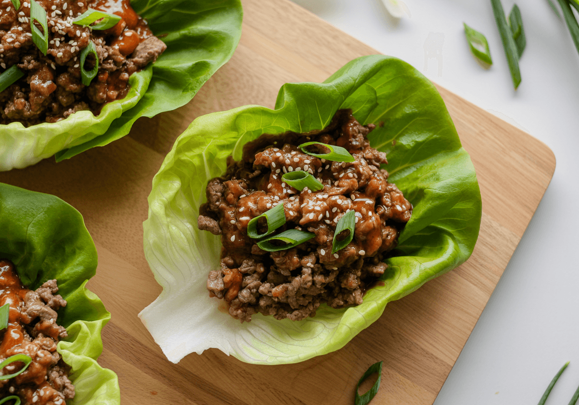Keto Teriyaki Beef Lettuce Cups – Sweet, Savory & Low-Carb Lunch