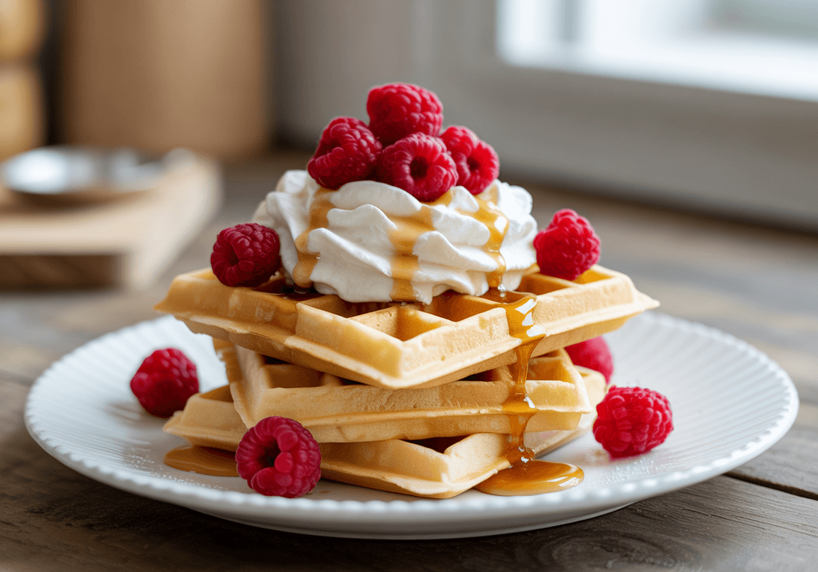Keto Almond Flour Waffles
