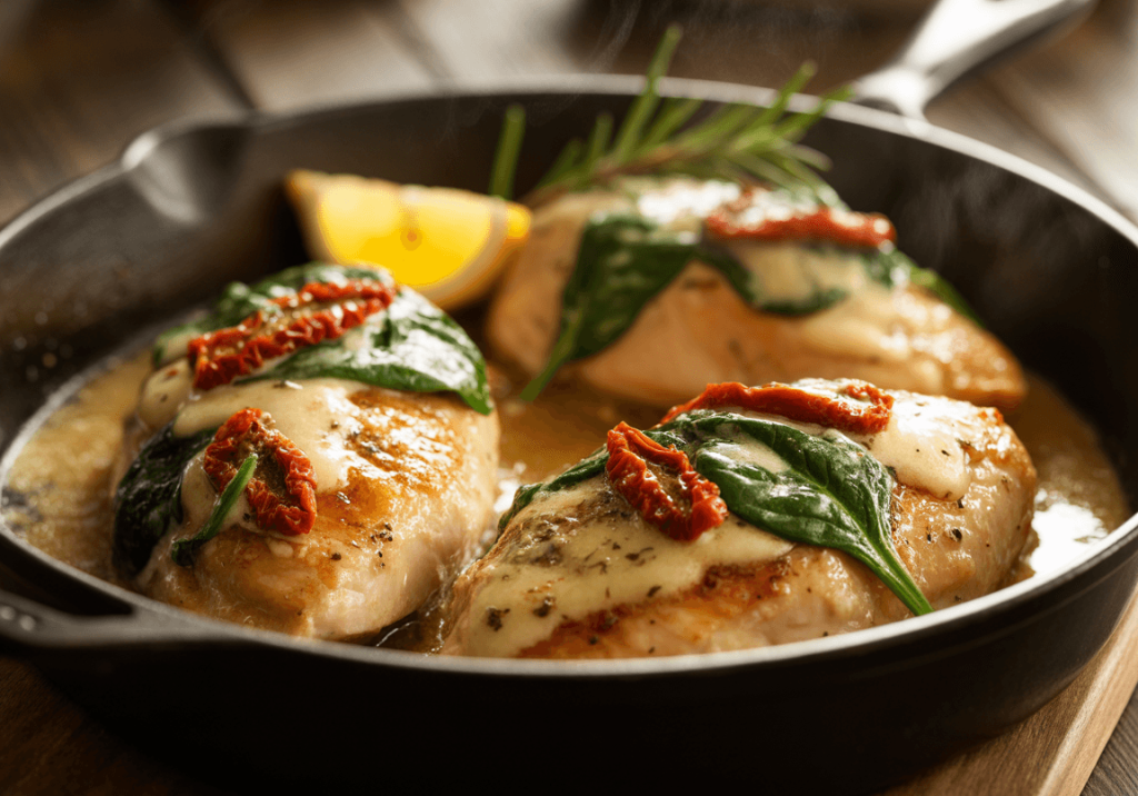 Keto Creamy Tuscan Chicken Keto Creamy Tuscan Chicken