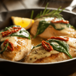 Keto Creamy Tuscan Chicken