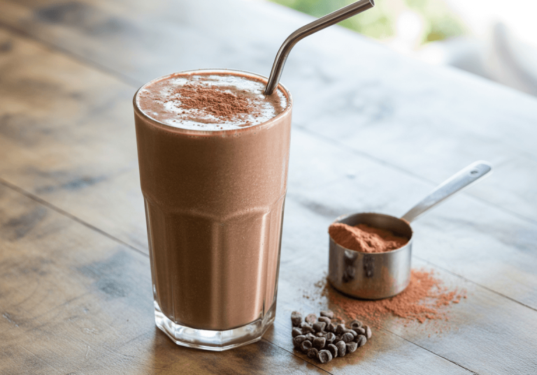 Low-Carb Chocolate Protein Shake
