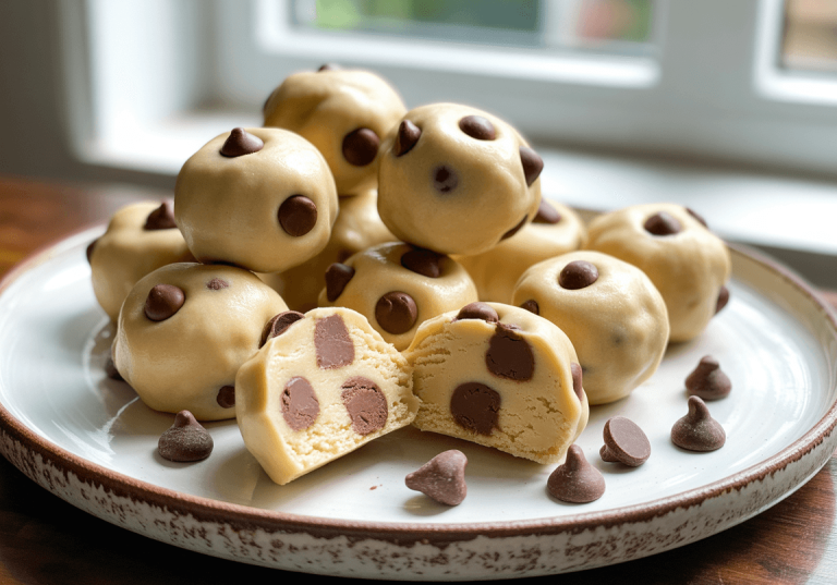 Keto Chocolate Chip Cookie Dough Bites