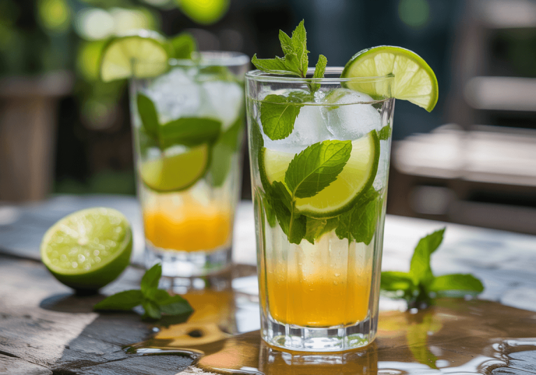 Keto Mango Mojito (Sugar-Free) Keto Mango Mojito (Sugar-Free)