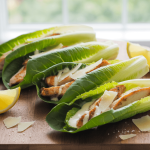 Keto Chicken Caesar Salad Wraps