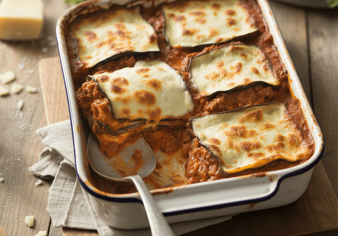 Keto Eggplant Lasagna