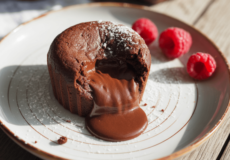 Keto Chocolate Lava Cakes