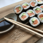 Keto Sushi Rolls (with Cauliflower Rice)