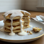 Keto Cinnamon Roll Pancakes