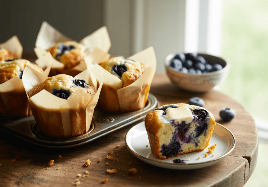 Keto Blueberry Muffins – Low Carb Almond Flour Breakfast