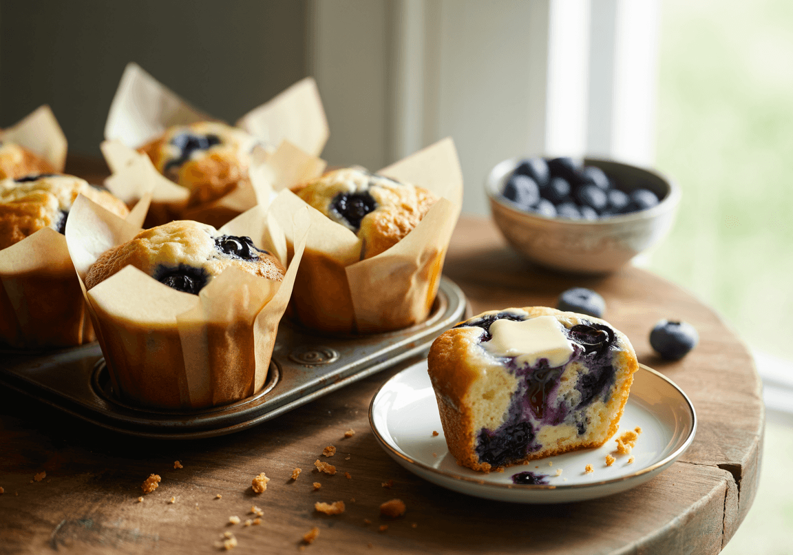 Keto Blueberry Muffins – Low Carb Almond Flour Breakfast