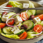 Keto Greek Salad – Fresh Low Carb Lunch Bowl