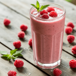 Keto Raspberry Smoothie – Low Carb & Refreshing