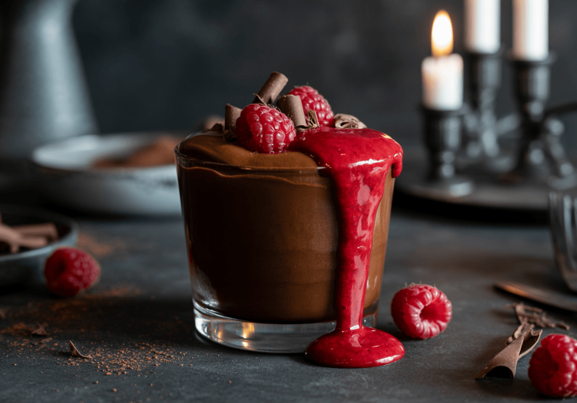Bloody Chocolate Mousse (Keto Edition)