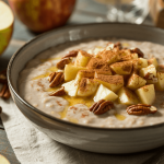 Keto Apple Cinnamon Breakfast Porridge