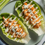Keto Buffalo Chicken Lettuce Wraps