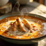 Keto Buffalo Chicken Soup (Spicy & Creamy Low-Carb Comfort Bowl)