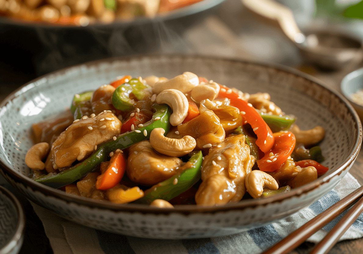 Keto Cashew Chicken (Low-Carb Takeout Classic)