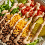 Keto Cheeseburger Bowl