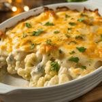 Keto Chicken Alfredo Casserole – Creamy Low-Carb Comfort Food