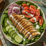 Keto Chicken Shawarma Salad Bowl