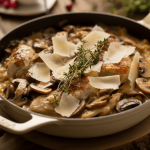 Keto Creamy Turkey & Mushroom Skillet (Thanksgiving Leftover Edition)