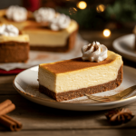 Keto Gingerbread Cheesecake Bars