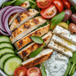 Keto Greek Chicken Bowls