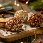 Keto Holiday Cheese Ball Trio