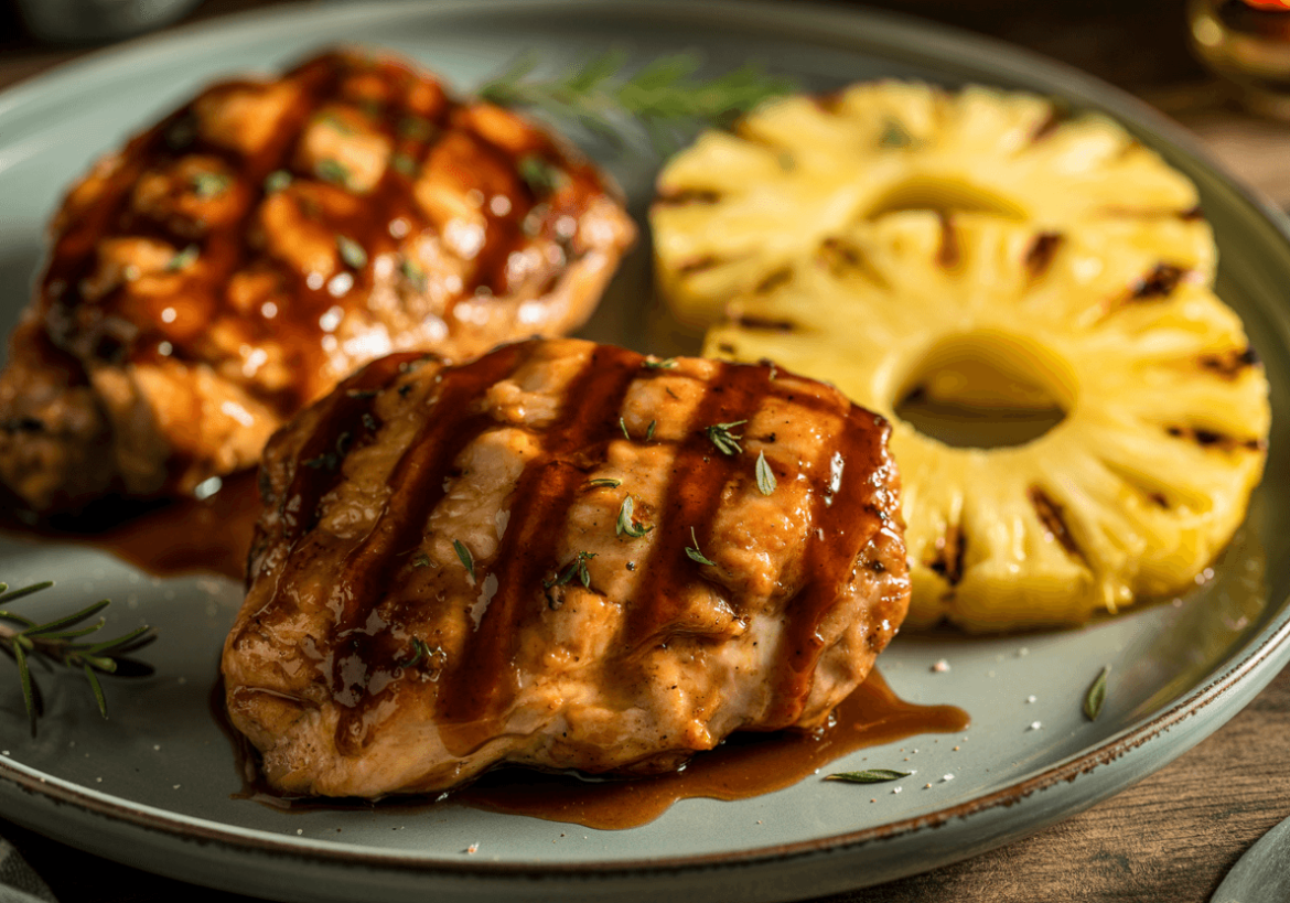 Keto Pineapple BBQ Chicken Keto Pineapple BBQ Chicken