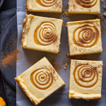 Keto Pumpkin Cheesecake Bars – Low Carb Halloween Treat