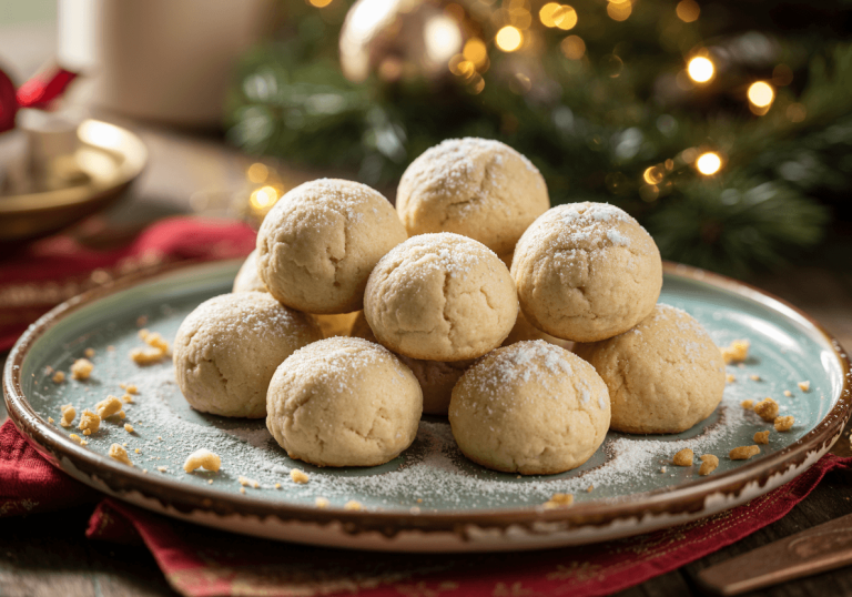 Keto Snowball Cookies (Almond Flour Edition)
