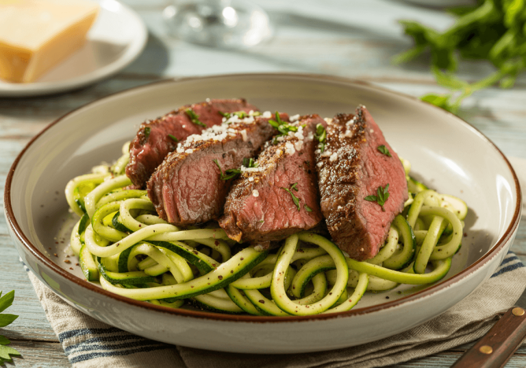 Keto Steak & Zoodles Keto Steak & Zoodles