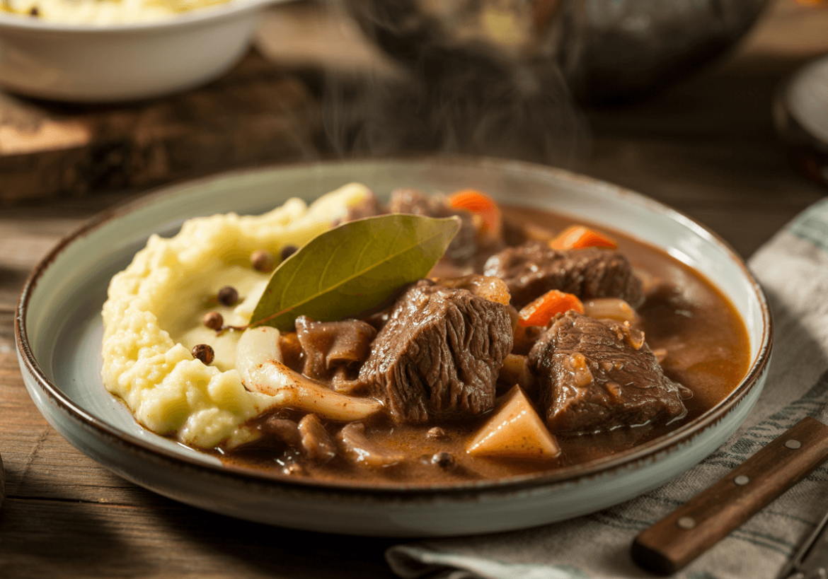 Keto Swedish Beef Stew (Low-Carb Kalops Style)
