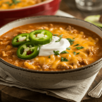 Keto Taco Soup – Creamy, Cheesy & Full of Flavor