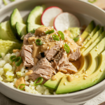 Keto Tuna Avocado Bowl