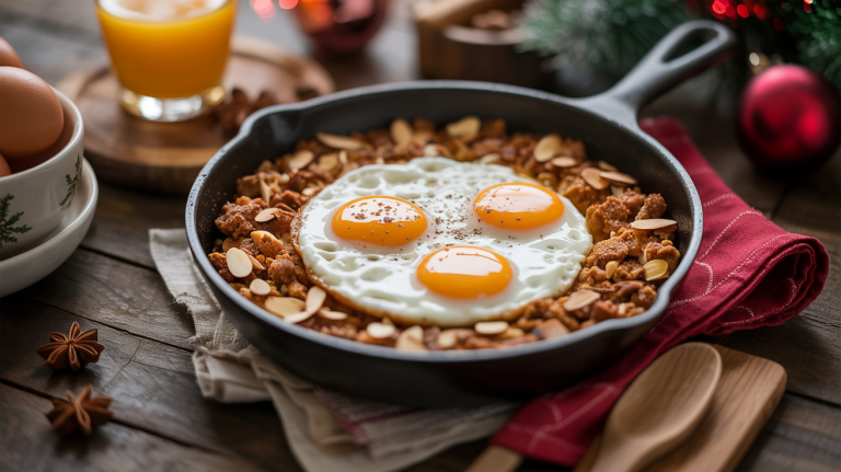 Keto Gingerbread Spiced Breakfast Skillet