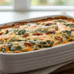 Keto Creamy Sun-Dried Tomato Turkey Casserole