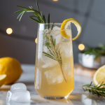 Keto Winter Citrus Sparkler (Low-Carb Holiday Mocktail)