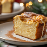 Keto Eggnog Bread Pudding