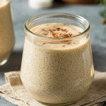 Keto Eggnog Chia Seed Breakfast Pudding