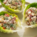 Keto Holiday Ham & Dijon Salad Cups