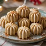 Keto Cinnamon Sugar “Snowflake” Cookie Bites