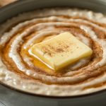 Keto Cinnamon Swirl Protein Porridge (Holiday Edition)