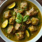 Keto Spicy Beef & Green Curry Stew