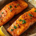 Keto Spicy Honey-Mustard Salmon (Low Carb, 25 Minutes)